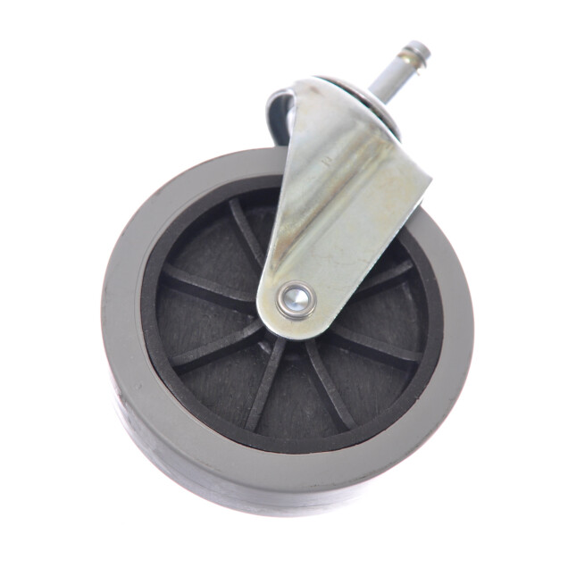 Horeca Parts - Kółko bez hamulca 100x27, trzpień na wcisk dł. 37mm - Wózek Hendi 810200