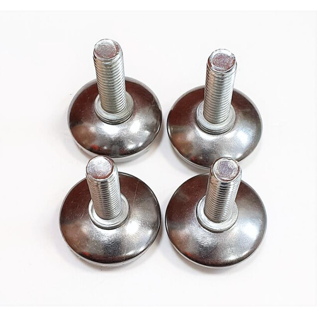 Horeca Parts - Komplet nóżek - Witryna chłodnicza Hendi nastawna biała 233610, Szron RT-58/B, Royal Catering 1017924
