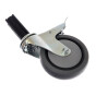 Horeca Parts - Kółko z hamulcem 100x27 trzpień 23x23 - wózek Hendi 810,613, 810651, 810668, 810606