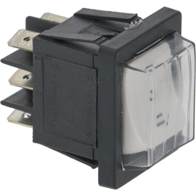Horeca Parts - Włącznik biały I-0-II 120°C 22x30mm - ekspres kolbowy Fama, Vema