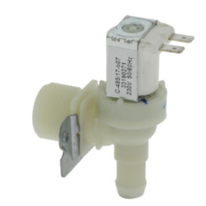 Horeca Parts - Elektrozawór 1-drożny 220/240V 50/60Hz - max. temperatura 90°C wlot 3/4" - wylot ø 13,5 mm