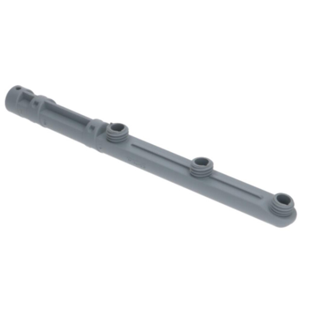Horeca Parts - Ramię płuczące prawe / długość 220 mm / 3 dysze / średnica  montażowa 13mm - Zmywarki - Amika, Apach, Bonnet, Colged, Cookmax, Dexion, Elettrobar, Eurowash, Fiamma Rst, Giga, Mastro, Mbm, Thirode