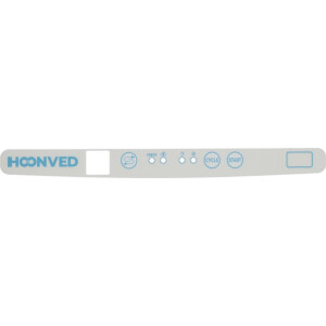 Horeca Parts - Naklejka na panel sterujący  wymiary 400x35 mm - zmywarka Hoonved