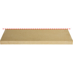 Horeca Parts - Płyta szamotowa 610x305x17 mm UWAGA WYSYŁKA NA PALECIE (200zł netto)!
