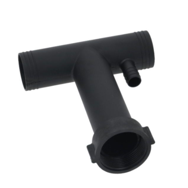 Horeca Parts - Rurka przelewowa T-kształtna śr. wew. 37mm śr. zew. 40mm 1 1/2" plastik