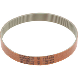 Horeca Parts - Pasek klinowy TB2 380mm 7-rowków - krajalnicado wędlin FAMA Gravita 300