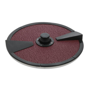 Horeca Parts - Tarcza ścierna (średnica 380 mm) - obieraczka Fimar 9720601, LCF10, LCF10M, LCF18M, LCF5, LCN10, LCN10M, LCN18M, LCN5, PPF10, PPF10M, PPF18M, PPF5, PPN10, PPN10M, PPN18, ACPTA, PPAT11