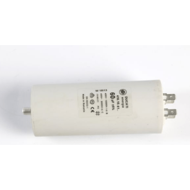 Horeca Parts - Kondensator 60 micro F 450V - Urządzenia Sammic PI-10, PI-20, PES-20, CA-31, CA-41