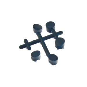 Horeca Parts - Zaślepka (komplet) granatowe - mikser ręczny Hendi 222171, 222188