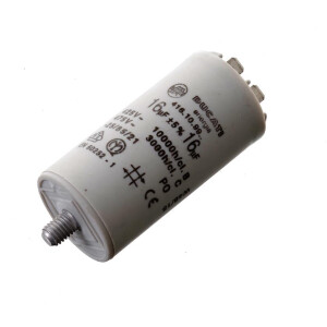 Horeca Parts - Kondensator 16uF 450V 50Hz wymiar 36x70mm - Zmywarki gastronomiczne Dihr, Hendi 235591, 235584, 235560, 235638, 235607, 235607, 235621, 235614, 235638, 235560, 235584, 235577, 235591 (G501691)