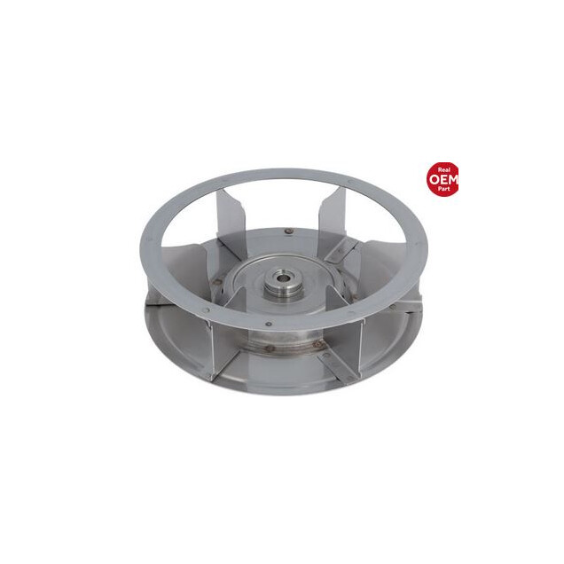 Horeca Parts - Wentylator (Turbina) Ø200 H55 6 łopatek stożkowych - Piece konwekcyjno-pare GGM, Tecnoeka MKF1011CTS, MKF1011CBM, MKF1011CTS/055, MKF1011VCTS, MKF1011VCTS/055, MKF4642TS