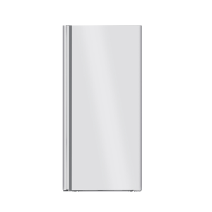 Horeca Parts - Drzwi prawe ze stali nierdzewnej, W 730 mm × H 1610 mm, grubość 45 mm – Yindu, Szafa mroźnicza 232132 / mbf8117 (Atosa, Szron)