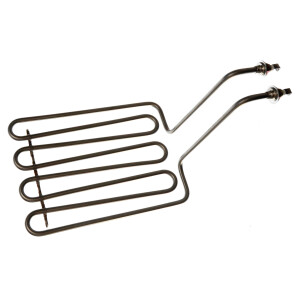 Horeca Parts - Grzałka 3500W / 230V - frytownica Hendi Mastercook 8l nowa wersja 207307, 207208, 309301 (długość 245mm, szerokość 180mm, wysokość 185mm, odległość do dławika 55mm)