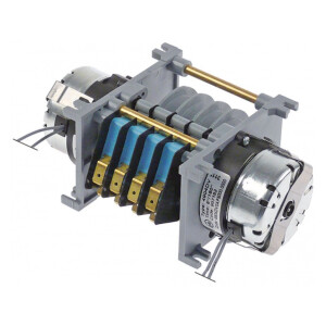 Horeca Parts - Programator typ 4904DV 4-krzywkowy, 2 cykle 180/6 sek. - Zmywarka Angelo-Po, Giga, Silanos, Whirlpool ( 3322114, SIL40, 4904DV0APE0000000, 483286008916, 907182 )