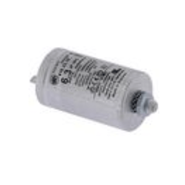 Horeca Parts - Kondensator pracy pojemność 6,3µF 400V 50-60Hz śr. 35mm dł. 59,5mm M8 aluminium - Piec UNOX XVC305, XVC315EG, XVC4005EP XVC4015EG, XVC505, XVC515EG (365219, G365219, CN1003A, KCN1003A)