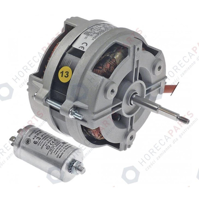 Horeca Parts - Silnik wentylatora / turbiny komory 230V 50/60HZ  - Piec konwekcyjno-parowy Hendi 225035, 225042, 225059, 225530, 225547, 225554, 225561, 225578, 225585, 999279, 225523, 225677, 229323, MKF511S, MKF711S, MKF1111S, (01202600, 01202601, 01205160, 01205240)