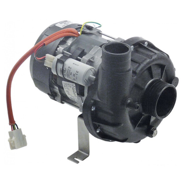 Horeca Parts - Pompa wlot  ø 62mm wylot ø 50mm typ ZF522VSX 230V 50Hz 1 faza 0,76kW 1HP L 255mm - Zmywarki gastronomiczne Electrolux, Zanussi (40L1914)