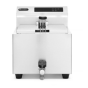 Horeca Parts - Frytownica z panelem cyfrowym z kranem spustowym 8 l, Profi Line, 8L, 230V/3500W, 300x515x(H)345mm, Hendi