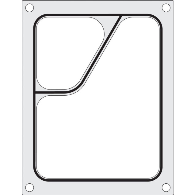 Horeca Parts - Matryca do zgrzewarki - CAS CDS-01, na tackę dwudzielną colt 227x178