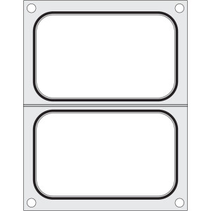 Horeca Parts - Matryca do zgrzewarki - BOKAMA AG02E oraz AG02HD, na dwie tacki 178x113 mm