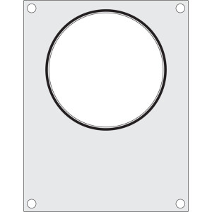 Horeca Parts - Matryca do zgrzewarki - BOKAMA AG02E oraz AG02HD, na duży pojemnik do zupy śr. 165 mm
