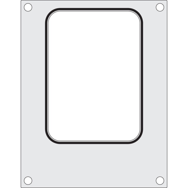 Horeca Parts - Matryca do zgrzewarki - BOKAMA AG02E oraz AG02HD, na tackę bez podziału 187x137 mm