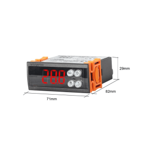 Horeca Parts - Cyfrowy regulator temperatury Elitech z jednokierunkowym wyjściem, tryb chłodzenia lub grzania, jednofazowa sprężarka z napędem bezpośrednim 1,5 KM - Chłodziarka na napoje Hendi 233900, 233917, 233924, 233931, 235829, 235836 / Elitech ECS-16