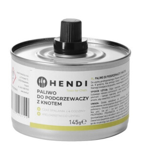 Horeca Parts - Paliwo do podgrzewaczy z knotem w puszce, czas spalania ok. 4 godz., zestaw 24 szt., Hendi