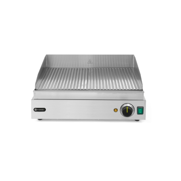 Horeca Parts - Płyta grillowa żebrowana, HENDI, Profi Line, ryflowana, 230V/2400W, 550x420x(H)240mm