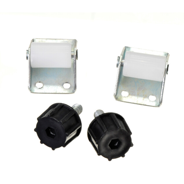 Horeca Parts - Zestaw nóżki + rolki - stół chłodniczy Hendi 236130, 236147, 236154, 236161, 236178, 236185, 236192, 236208, 236215, 236222, 236239, 236246