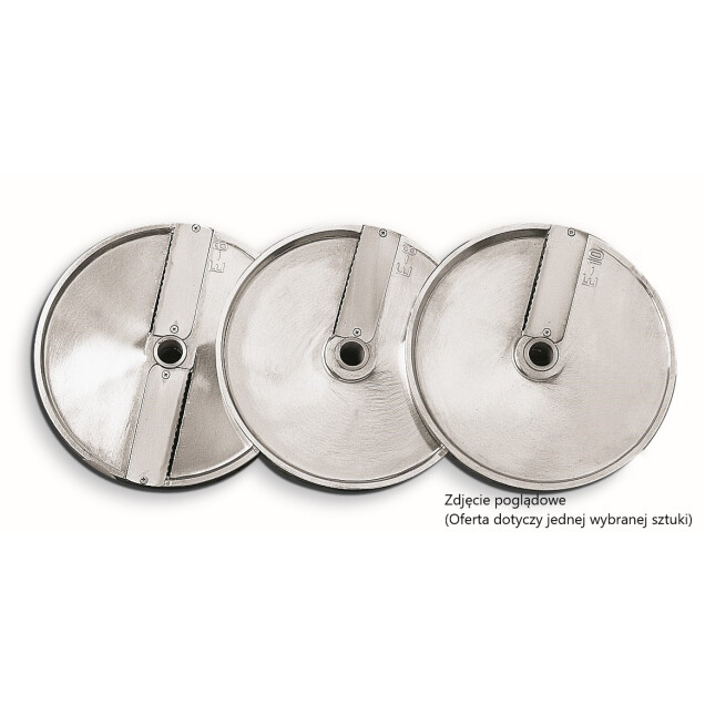 Horeca Parts - Tarcza do plastrów 6mm E6 (1 sztuka ) - szatkownica FTV400