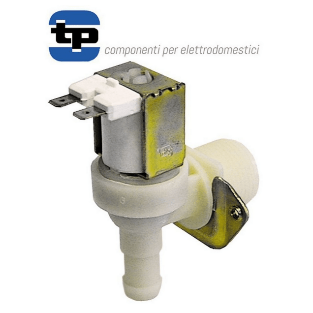 Horeca Parts - Elektrozawór 1-drożny kątowy 230V wlot 3/4, wylot 13,5 mm - Zmywarka Angelo Po, Electrolux ( 3120408 )