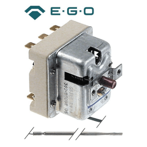 Horeca Parts - Termostat bezpieczeństwa 3-fazowy 360 °C 4x120mm dł. kapilary 900mm - Patelnia Zanussi, Alpeninox, Ambach, Ascaso, Ata, Baron, Cookmax, Ego, Electrolux, Lainox, Whirlpool ( 3444306 )