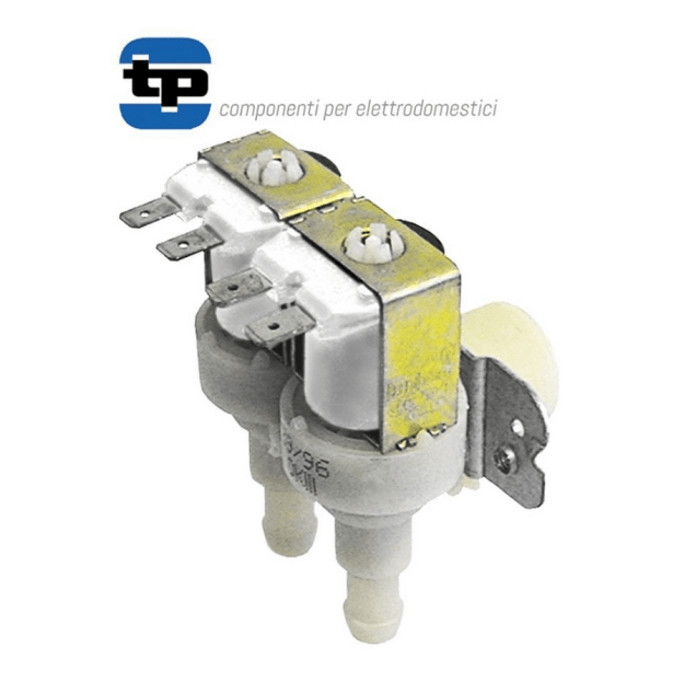 Horeca Parts - Elektrozawór podwójny kątowy 230V wlot 3/4" wylot 11,5 mm - Zmywarka Comenda ( 3120406 )