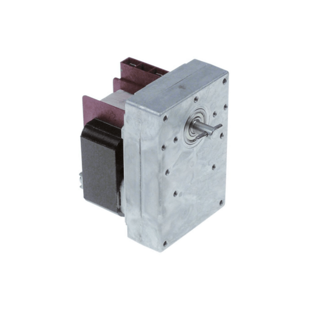 Horeca Parts - Silnik typ K9175001 230V napięcie AC 30W 50Hz śr. mocowania 8mm dł. 105mm szer. 72mm wys. 86mm - Roller Grill Gyros Kebab