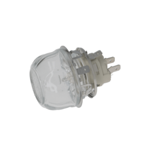 Horeca Parts - Lampka kompletna oświetlenia piec do pizzy KRN44,G9 230V 40W śr. mocowania 47,8 mm przyłącze F6,3