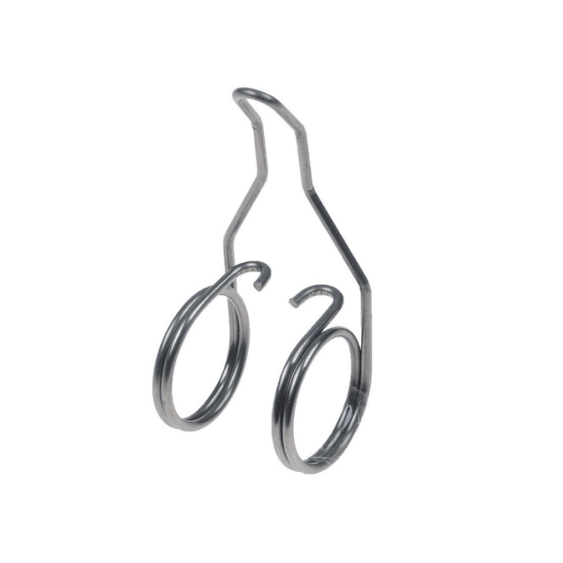 Horeca Parts - Sprężyna śr. 24mm dł. 39mm dł. całkowita 65mm szer. 26mm śr. drutu 1,8mm - Maszyna do granity/Granitor Ascaso, Bras, De Vecchi Giuseppe, Ugolini