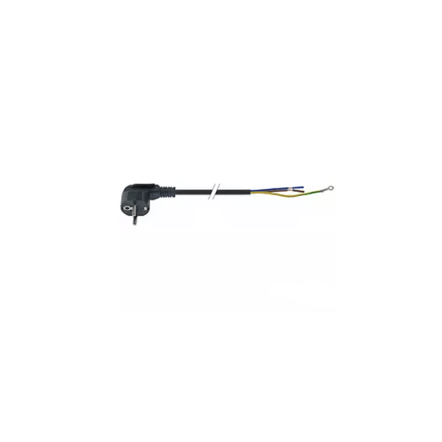 Horeca Parts - Kabel zasilający 1mm² H05VV-F CEE7 / 7 Typ E + F 25m Napięcie max. 230V max. 16A - Horeca-Select, Makro, MCC-Trading, Metro-Professional, Yindu