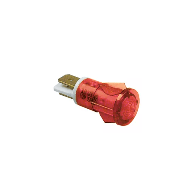Horeca Parts - Lampka kontrolna śr. 12mm 230V czerwona  - Gofrownica Stalgast 777220, 777221