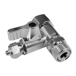 Horeca Parts - Kątowy zawór odcinający 3/8" x 3/8" x 1/4" – FitAqua AP-BWF-06