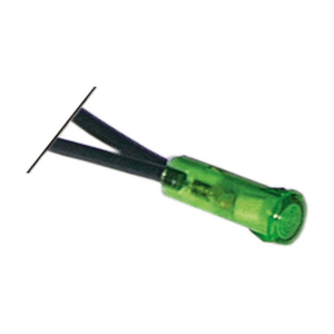 Horeca Parts - Lampka kontrolna śr. 6mm 230V zielona z przewodem 400mm - Ekspres do kawy Bezzera (3221588)