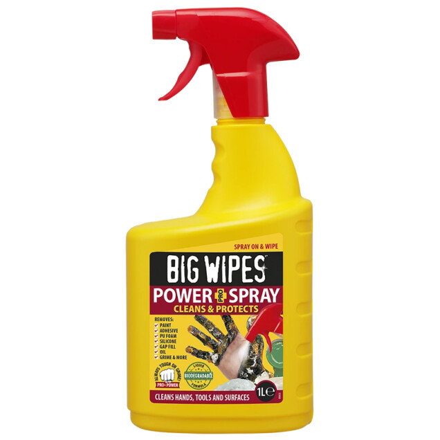 Horeca Parts - Big Wipes - Power Spray do czyszczenia - Heavy-Duty Cleaning Spray 1L