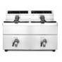 Horeca Parts - Frytownica indukcyjna z kranem spustowym, 2 × 8 l, HENDI, Profi Line, 16L, 230V/7000W, 580x485x(H)406mm