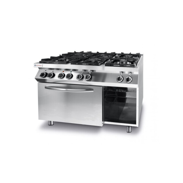 Horeca Parts - Kuchnia gazowa Hendi 6-palnikowa Kitchen Line 225899