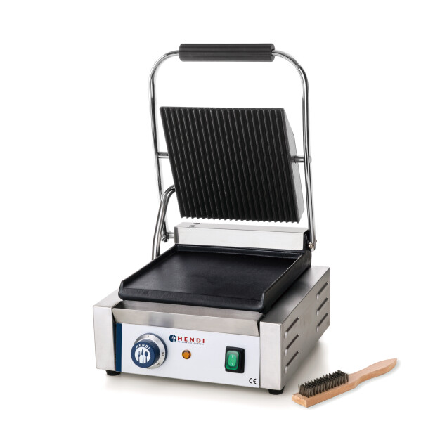 Horeca Parts - Grill kontaktowy Hendi pojedyńczy 263600