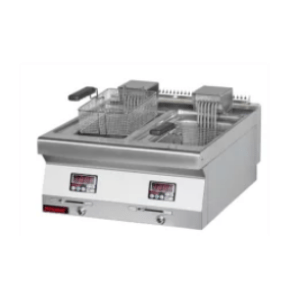 Horeca Parts - Frytkownica elektryczna Kromet 700.FE-2x10f