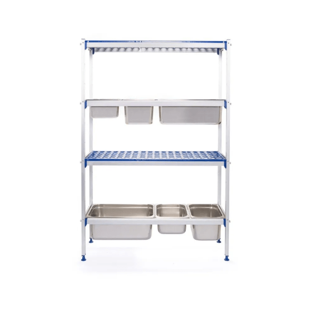 Horeca Parts - Regał magazynowy aluminiowy 812266