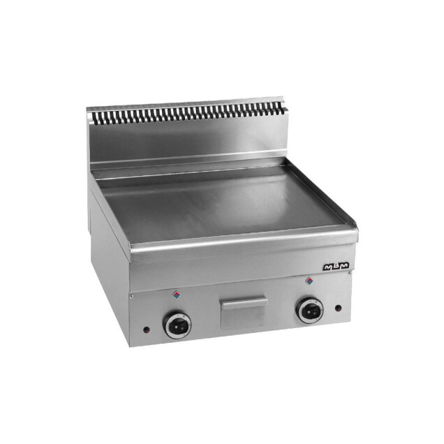 Horeca Parts - Płyta grillowa stołowa, gładka chromowana - gazowa MBM600 - Kod GFT66LC