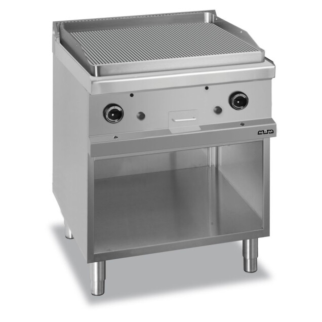 Horeca Parts - Płyta grillowa MBM gazowa, ryflowana, linia 700 - kod MG7GFTA777R