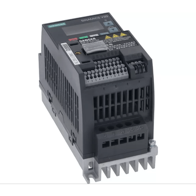 Horeca Parts - Falownik częstotliwości Siemens V20 200-240V 1AC 0,37KW 2,3A 6SL3210-5BB13-7BV1 - Piec elektryczny Pratica